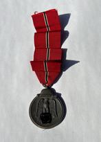 Originele “winterschlacht im osten” 1941-1942 medaille, Ophalen, Landmacht, Lintje, Medaille of Wings