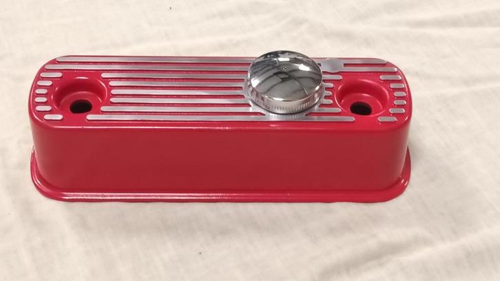 Kleppendeksel aluminium ROOD Klassieke Mini Cooper, Auto-onderdelen, Motor en Toebehoren, Mini, Nieuw, Ophalen