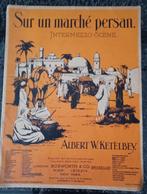 Ancienne partition de musique "Sur une marché persan", Enlèvement, Utilisé, Piano