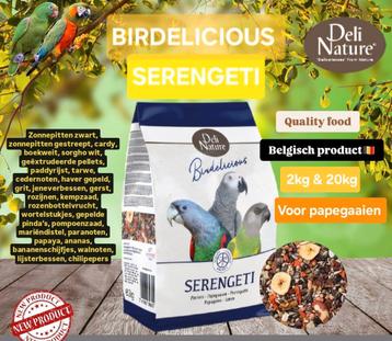 Birdelicious Papegaaien Serengeti 2kg - Deli Nature beschikbaar voor biedingen