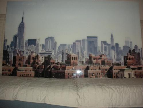 Tableau/panorama New-York en plexiglas., Antiek en Kunst, Kunst | Tekeningen en Fotografie, Ophalen