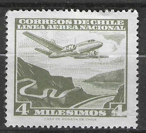 Chili 1960/1964 - Yvert 194PA - Vliegtuig en Snelweg (ZG), Postzegels en Munten, Postzegels | Amerika, Postfris, Verzenden