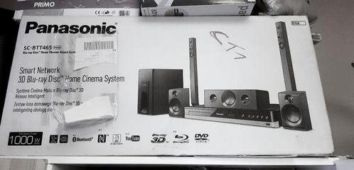Panasonic SC-BTT465 5.1 thuisbioscoopsysteem, Audio, Tv en Foto, Home Cinema-sets, Gebruikt, Blu-ray-speler, 5.1-systeem, 70 watt of meer