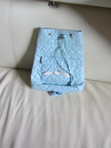 sac à dos Hello Kitty ange bleu