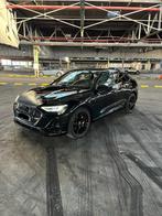 Audi e-tron Sportback 55 quattro s-line, Auto's, Automaat, Zwart, Zwart, Leder