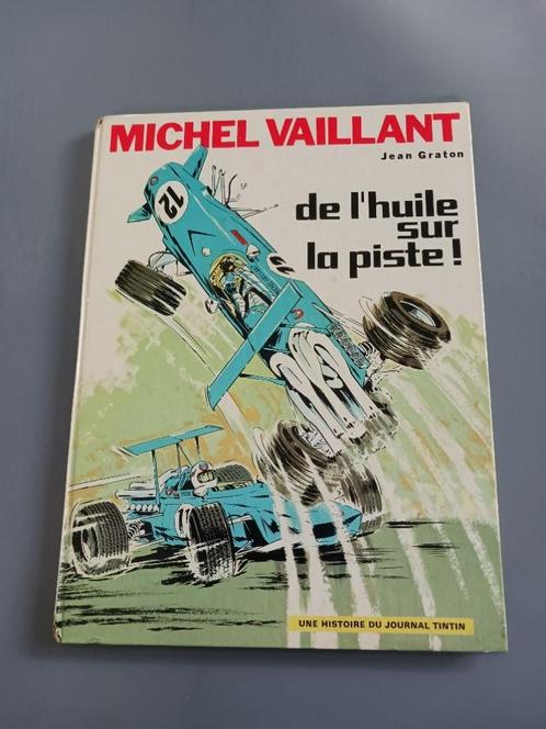 Michel Vaillant, de l' Huile s.l. Piste, HC 1 édit, bon état, Boeken, Stripverhalen, Eén stripboek, Ophalen of Verzenden