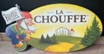 Retro la chouffe blonde reclamebord vintage mancave, Verzamelen, Ophalen of Verzenden, Reclamebord