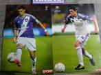 ANDERLECHT RSC VOETBAL POSTERS   2X MATIAS SUAREZ, Verzenden, Zo goed als nieuw