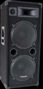 2x12 Inch disco speaker 750 Watt 2106-B, Audio, Tv en Foto, Luidsprekerboxen, Nieuw, Ophalen of Verzenden
