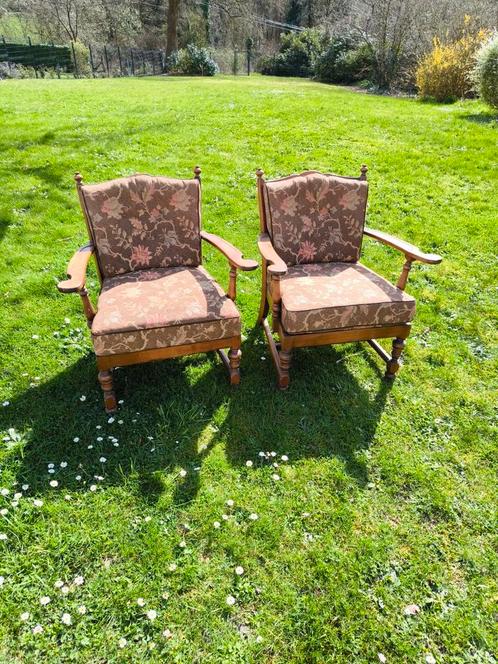 Une paire de fauteuils (pas trop lourd) très confortables, Antiek en Kunst, Antiek | Meubels | Stoelen en Sofa's, Ophalen
