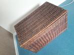 Rieten mand, Huis en Inrichting, Woonaccessoires | Schalen en Manden, Ophalen, Gebruikt, Mand