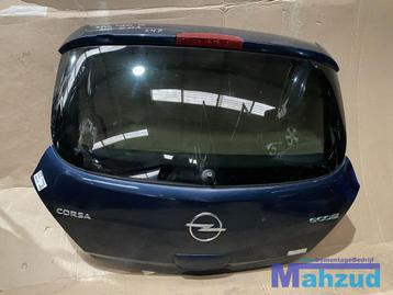 OPEL CORSA D blauw Z22A achterklep achterdeur beschikbaar voor biedingen