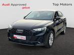 Audi Q3 Sportback PHEV PHEV*245PK*NAV*SENSOREN*CAMERA*CARPLA, Auto's, Automaat, Zwart, 31 g/km, Hybride Elektrisch/Benzine