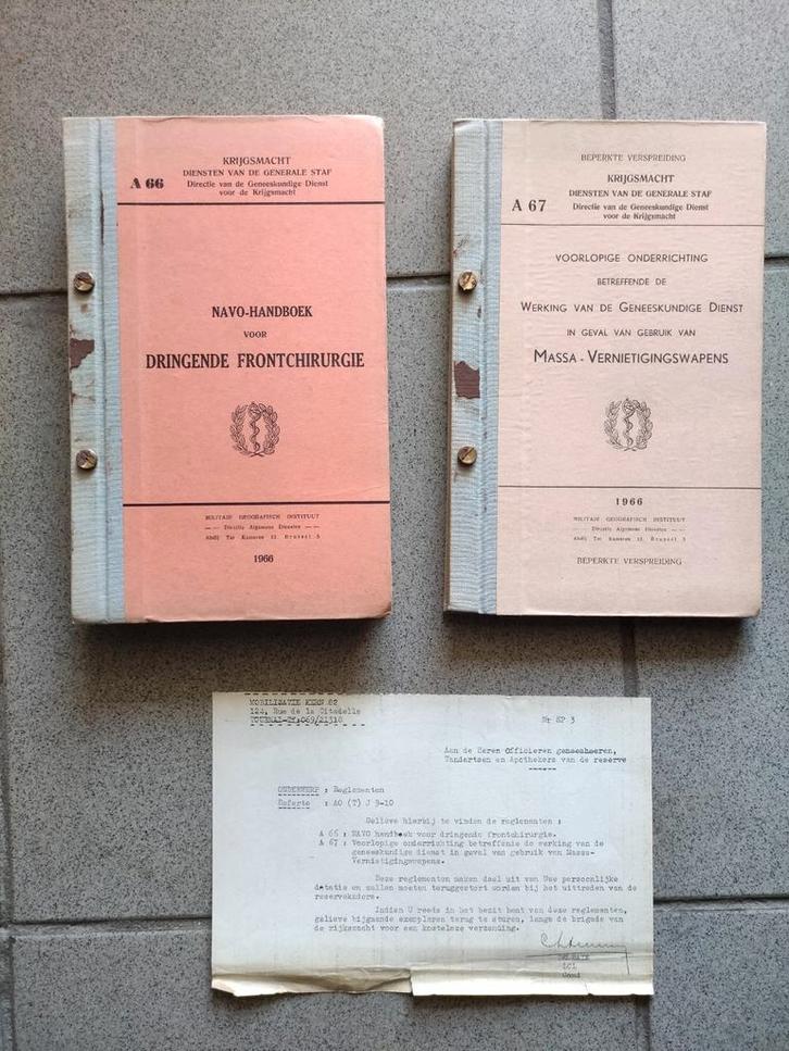 1966, NAVO RICHTLIJNEN, Verzamelen, Militaria | Algemeen, Ophalen of Verzenden