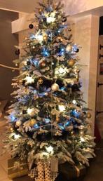 Kerstboom besneeuwd 2m40, Huis en Inrichting, Woonaccessoires | Kunstplanten en Kunstbloemen, Ophalen, Zo goed als nieuw