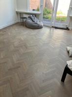 Massief visgraat parket 64 m², Gebruikt, Minder dan 50 cm, 10 m² of meer, Hout