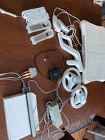 Wii met balance board,veel toebehoren en veel spelletjes, Ophalen, Gebruikt, Met 2 controllers, Met games