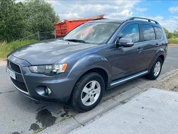 Mitsubishi Outlander 2.2 Diesel ⛽️4✖️4, Auto's, Mitsubishi, Euro 5, Outlander, Zwart, 4 cilinders