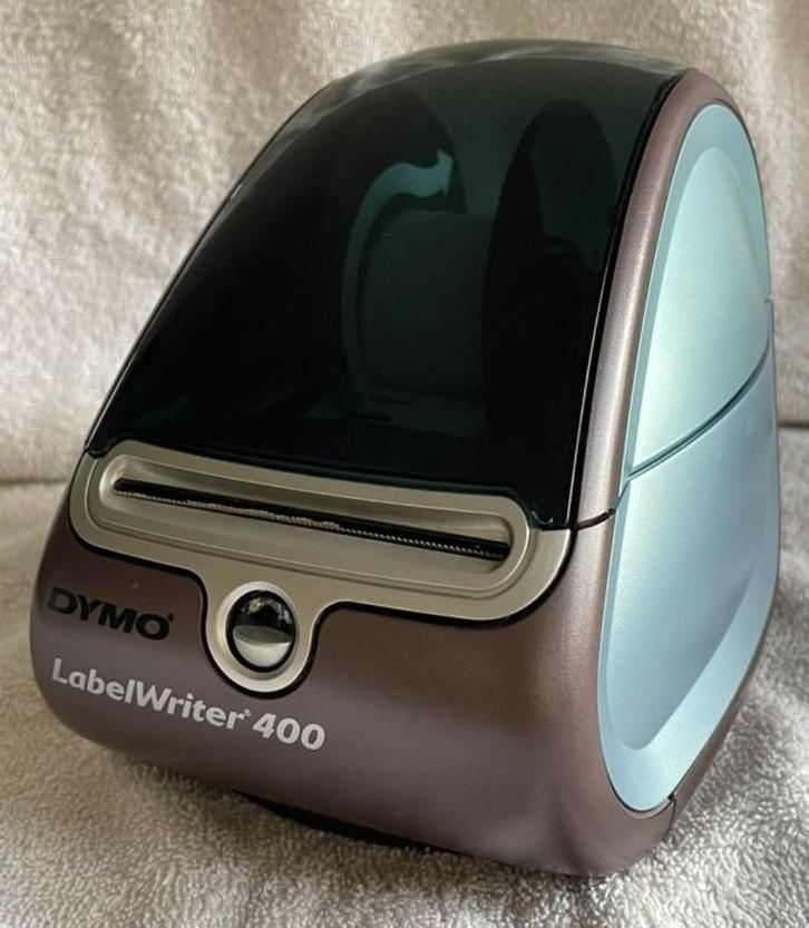 DYMO LabelWriter 400 Turbo labelprinter + 2x rol labels, Computers en Software, Labelprinters, Gebruikt, Qwerty, Verzenden