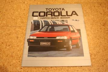 Toyota Corolla Hatchback brochure 1985