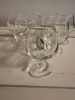 6 cognac glazen, Verzamelen, Glas en Drinkglazen, Ophalen of Verzenden, Zo goed als nieuw