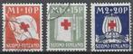 Finland 1930 - Yvert 156/158 - Rode Kruis (ST), Postzegels en Munten, Postzegels | Europa | Scandinavië, Verzenden, Finland, Gestempeld