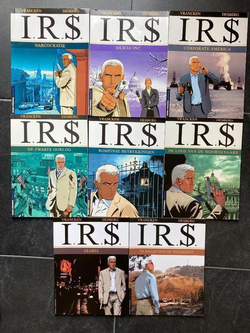 7 x IRS stripverhalen 4,5,7,8,9,10,11,12 nieuwstaat ,1e druk, Boeken, Stripverhalen, Nieuw, Meerdere stripboeken, Ophalen of Verzenden