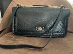 Vintage handtas uit slangenleer, Handtassen en Accessoires, Tassen | Damestassen, Ophalen, Gebruikt, Handtas