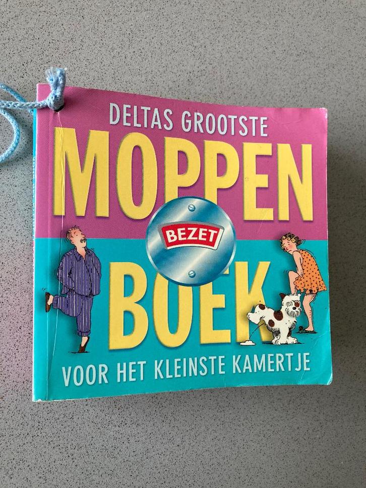 Delta’s grootste moppenboek, Boeken, Humor, Zo goed als nieuw, Cartoons, Ophalen of Verzenden