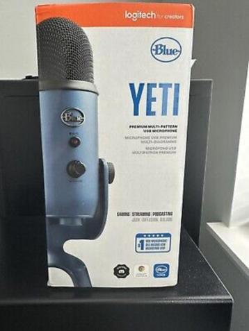 BLUE MIC USB-streamingmicrofoon Yeti X (Zwart), Muziek en Instrumenten, Microfoons, Ophalen of Verzenden, Nieuw, Studiomicrofoon