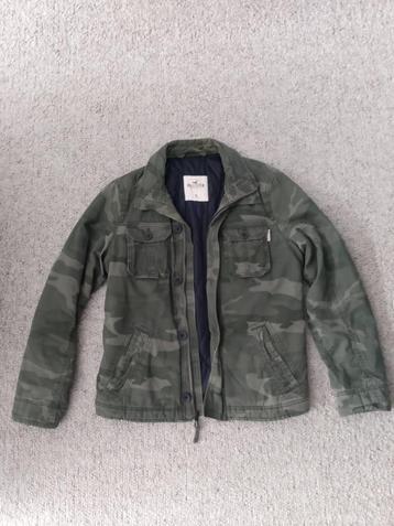 Veste mi-saison Hollister M-65, Enlèvement ou Envoi, Comme neuf, Vert, Taille 48/50 (M)