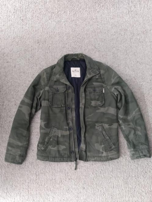 Veste mi-saison Hollister M-65, Vêtements | Hommes, Vestes | Hiver, Comme neuf, Taille 48/50 (M), Vert, Enlèvement ou Envoi