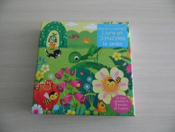 MON PETIT COFFRET    LIVRE ET 3 PUZZLES DE 9 PIÈCES