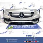 W117 C117 X117 CLA 45 FACELIFT AMG VOORBUMPER MAT ZILVERGRIJ, Gebruikt, Voor, Mercedes-Benz, Ophalen of Verzenden