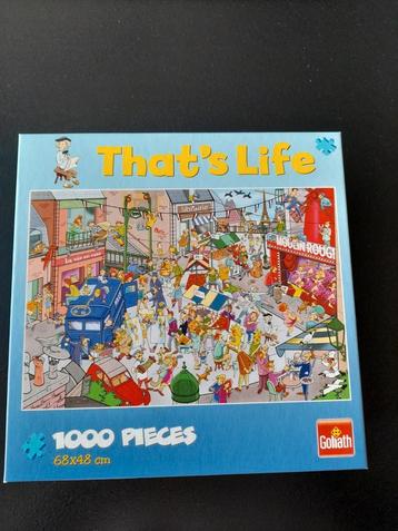 Puzzel that's life 1000 stuks  beschikbaar voor biedingen