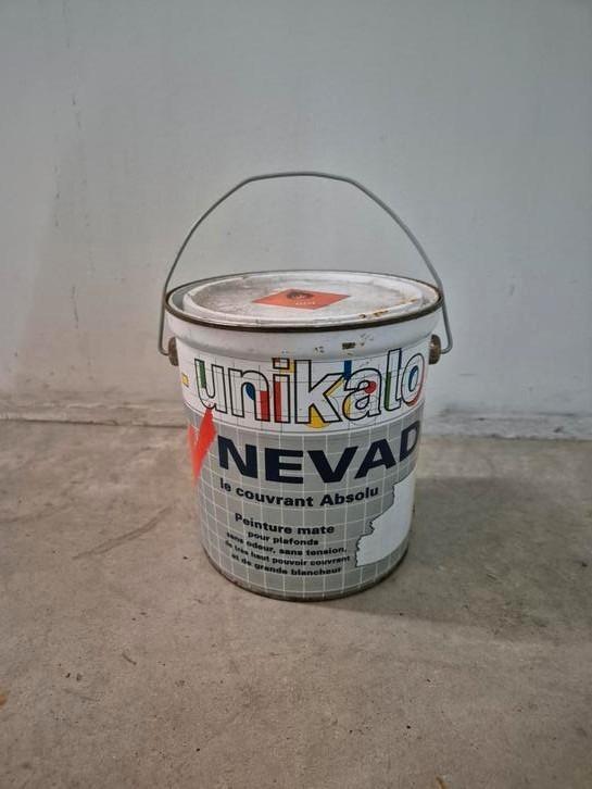 Unikalo NEVAD – Matte plafondverf, wit – nieuw, ongeopend, Doe-het-zelf en Bouw, Verf, Beits en Lak, Nieuw, Wit, Ophalen of Verzenden