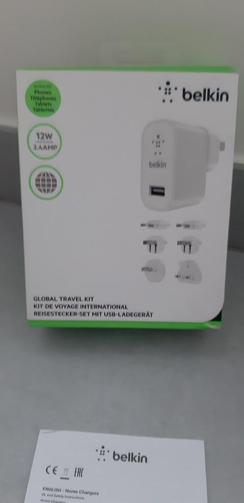 Belkin travel adapter, Telecommunicatie, Mobiele telefoons | Telefoon-opladers, Ophalen