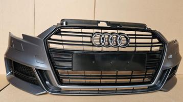 Voorbumper Audi A3 8V Facelift KLS PDC Origineel bj.2017-202