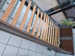 Hoog laag bed elektrisch, Huis en Inrichting, Slaapkamer | Bedden, Ophalen, Overige materialen, Eenpersoons, Bruin