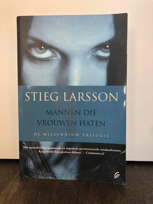 Mannen die vrouwen haten - Stieg Larsson, Livres, Thrillers, Utilisé, Enlèvement ou Envoi