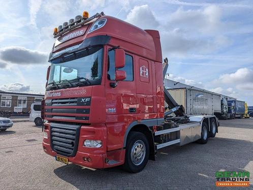 DAF  FAS XF105.460 6x2 SuperSpaceCab Euro5 - VDL Haakarm Sys, Auto's, Vrachtwagens, ABS, Airconditioning, Cruise Control, Electronic Stability Program (ESP)