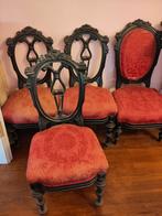 4 chaises style victorien, Enlèvement