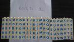 lego letters basisplaat 50x50, Ophalen of Verzenden, Gebruikt, Losse stenen, Lego