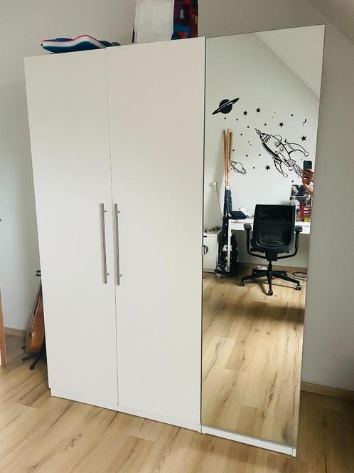 Pax kleerkast met spiegelkast, Huis en Inrichting, Kasten | Kleerkasten, Zo goed als nieuw, 200 cm of meer, 50 tot 100 cm, 50 tot 75 cm
