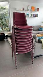 10 stapelbare stoelen Albert Stoll Giroflex, Maison & Meubles, Chaises, Enlèvement, Utilisé, Autres couleurs