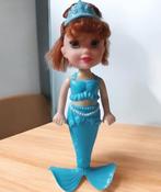 Mermaid zeemeermin pop blauw 18cm, Kinderen en Baby's, Verzenden, Nieuw, Overige typen