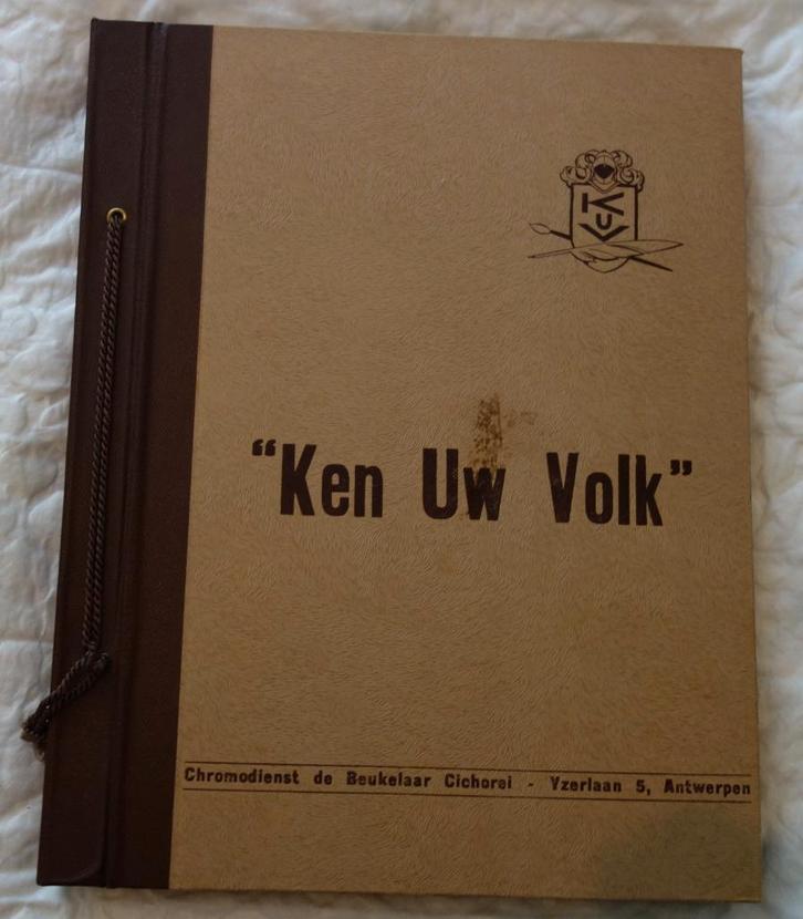 Prentenalbum Ken uw volk (De Beukelaar 1960)., Livres, Livres d'images & Albums d'images, Comme neuf, Livre d'images, Enlèvement ou Envoi