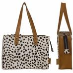 Koeienhuid Echt Leer dierenprint Shopper Tas Mars en More, Handtassen en Accessoires, Tassen | Damestassen, Ophalen of Verzenden