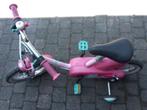 Kinderfiets Unicorn/Eenhoorn Btwin, 14 inch, in prima staat, Fietsen en Brommers, Fietsen | Kinderfietsjes, Ophalen, Zijwieltjes