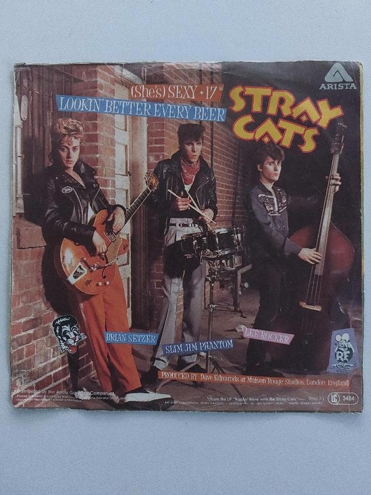 Stray Cats - Sexy +17 (1983), CD & DVD, Vinyles Singles, Rock et Metal, Enlèvement ou Envoi